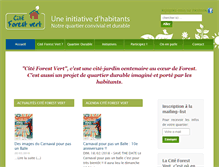Tablet Screenshot of citeforestvert.be